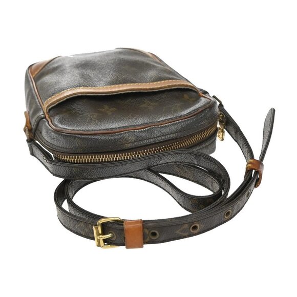 LOUIS VUITTON Danube Shoulder Bag Monogram Leather Brown France M45266 30EF717 - Picture 5 of 16